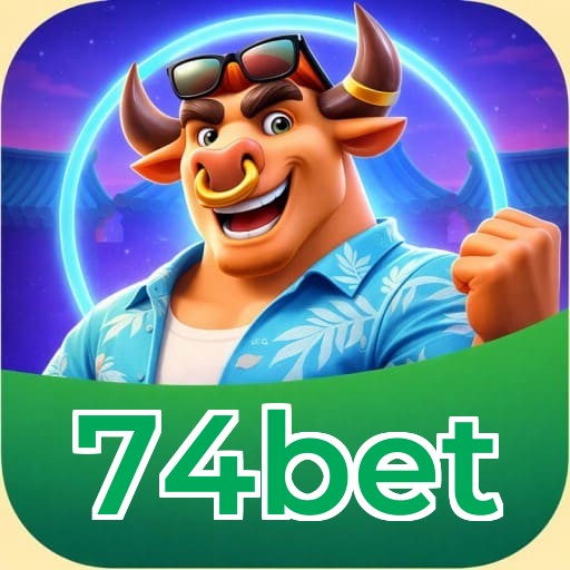 Fluxo de download do app 74bet — referência visual